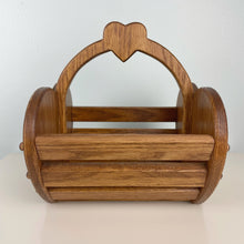 Load image into Gallery viewer, vintage home decor wooden basket
